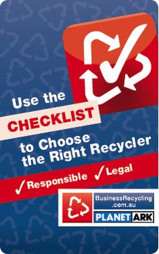 Business Recycling Checklist © Jess McCallum