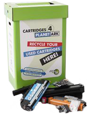 Cartridges 4 Planet Ark recycling bin